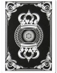 Black Crown Playing Cards