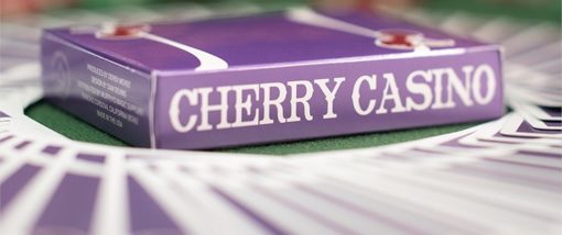 Cherry Casino (Desert Inn Purple) Playing Cards