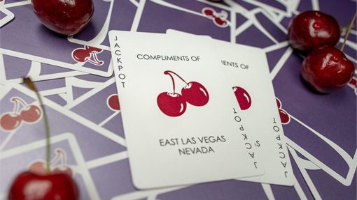 Cherry Casino (Desert Inn Purple) Playing Cards - immagine 6