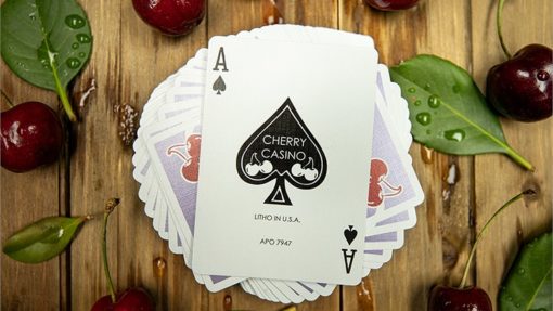 Cherry Casino (Desert Inn Purple) Playing Cards - immagine 5