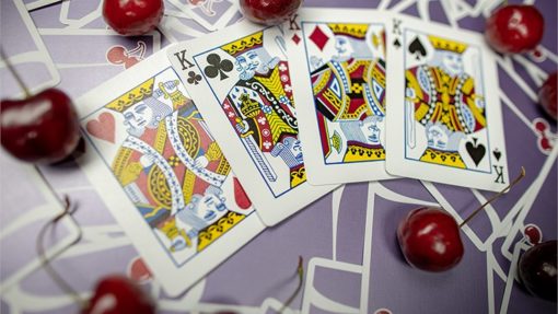 Cherry Casino (Desert Inn Purple) Playing Cards - immagine 4