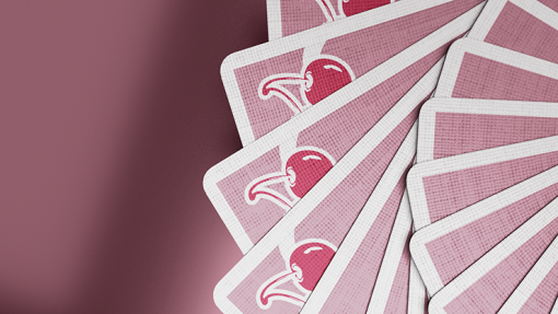 Cherry Casino (Flamingo Quartz Pink) Playing Cards - immagine 2