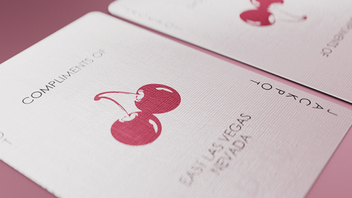 Cherry Casino (Flamingo Quartz Pink) Playing Cards - immagine 4