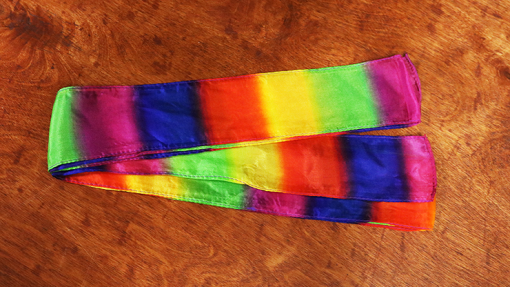 Foulard rainbow streamer 2×64