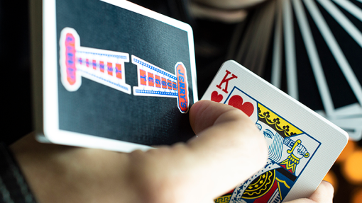 Vintage Feel Jerry's Nuggets (Black) Playing Cards - immagine 4