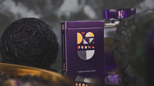 Purple FORMA Playing Cards