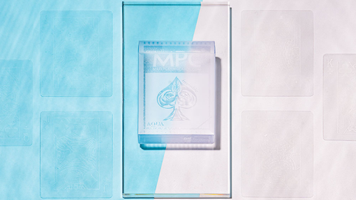 Invisible AQUA Playing Cards