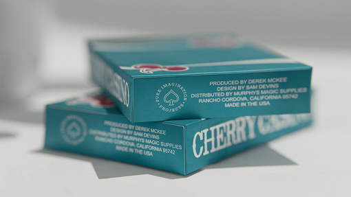 Cherry Casino (Tropicana Teal) Playing Cards - immagine 2