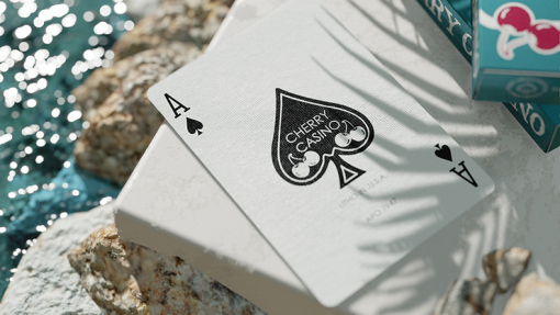 Cherry Casino (Tropicana Teal) Playing Cards - immagine 4