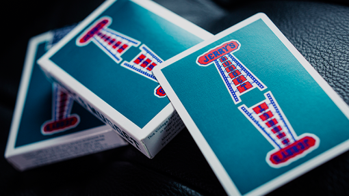 Vintage Feel Jerry's Nuggets (Aqua) Playing Cards - immagine 2