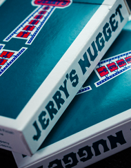 Vintage Feel Jerry's Nuggets (Aqua) Playing Cards