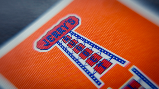 Vintage Feel Jerry's Nuggets (Orange) Playing Cards - immagine 4