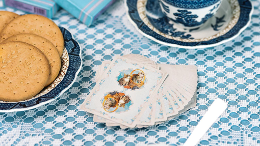 Blue Kittens Playing Cards - immagine 3