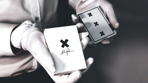 X Deck (White) Signature Edition Playing Cards