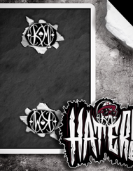 Haters Playing Cards by Kris Magix