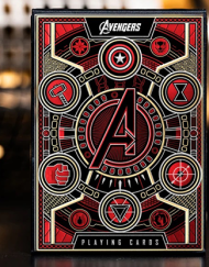 Avengers Red Edition Playing Cards