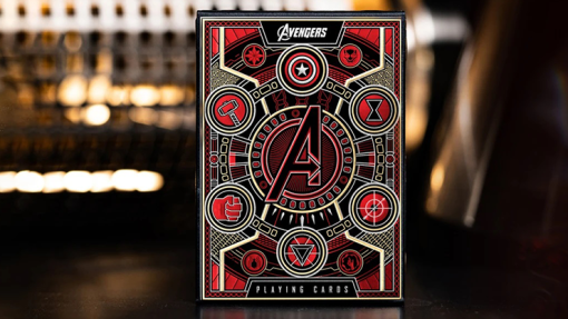 Avengers Red Edition Playing Cards