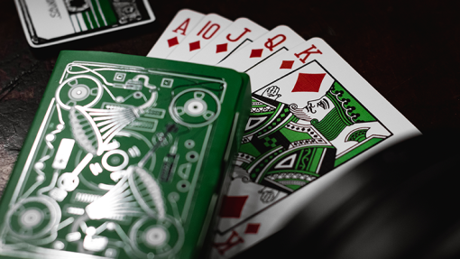 Soundboards V4 Green Edition Playing Cards - immagine 4