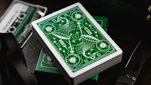 Soundboards V4 Green Edition Playing Cards - immagine 2