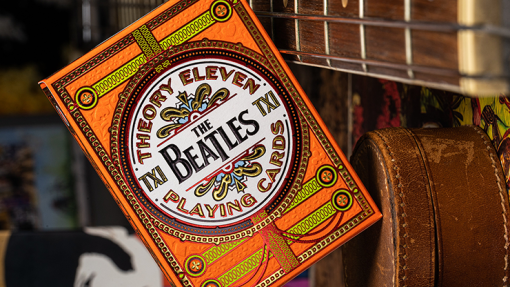 The Beatles (Orange) Playing Cards - immagine 3