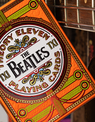 The Beatles (Orange) Playing Cards