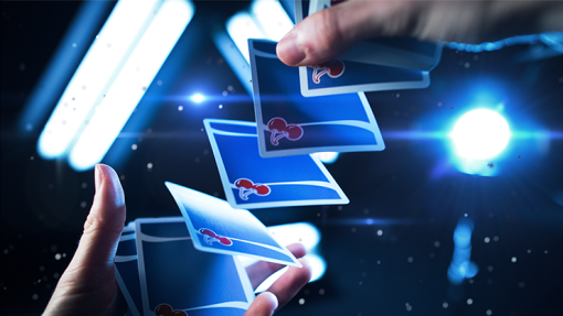 Cherry Casino Playing Cards (Tahoe Blue) - immagine 4
