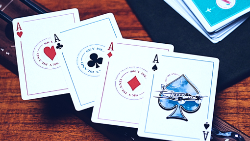 Sky Island Playing Cards by Svngali Design Co - immagine 5