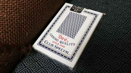 Bee Lotus Casino Grade (Blue) Playing Cards - immagine 6