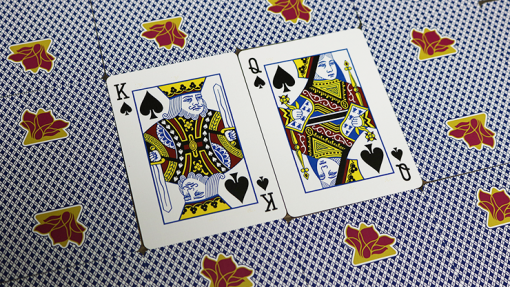 Bee Lotus Casino Grade (Blue) Playing Cards - immagine 3