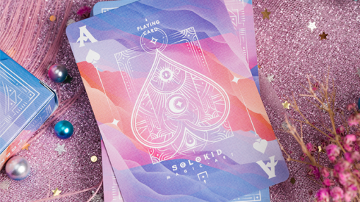 Solokid Rainbow Dream (Purple Blue) Playing Cards - immagine 4