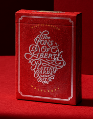Sons of Liberty Patriot Red Playing Cards