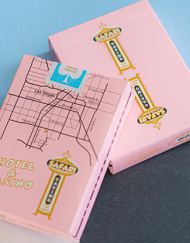 Safari Casino Pink Playing Cards