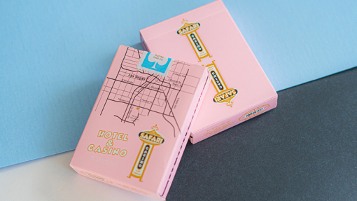 Safari Casino Pink Playing Cards