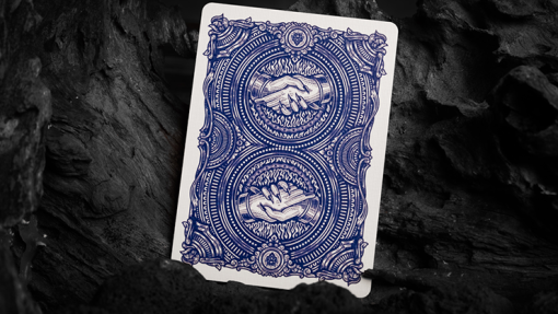 Deal with the Devil (Cobalt Blue) UV Playing Cards by Darkside Playing Card Co - immagine 6