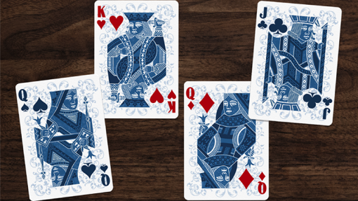 White Tulip Playing Cards Dutch Card House Company - immagine 3