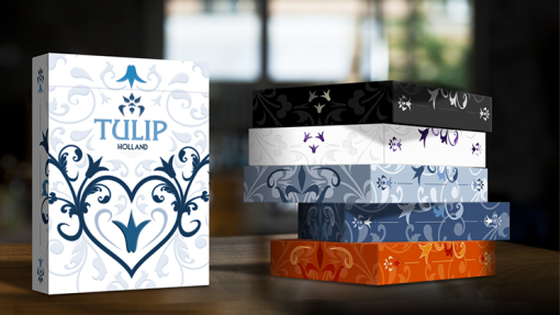 White Tulip Playing Cards Dutch Card House Company - immagine 6