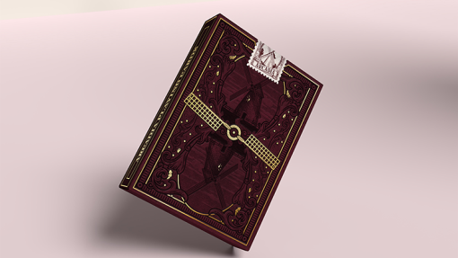 The Windmill Back (Claret Purple Edition) Playing Cards - immagine 3