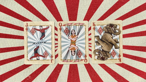 Bicycle Circus Nostalgic Playing Cards - immagine 3