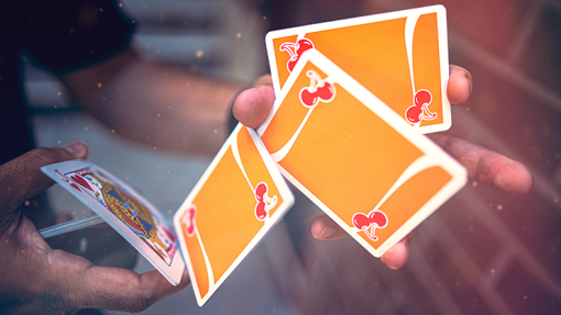 Cherry Casino Summerlin Sunset (Orange) Playing Cards - immagine 3