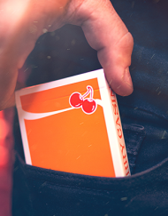 Cherry Casino Summerlin Sunset (Orange) Playing Cards