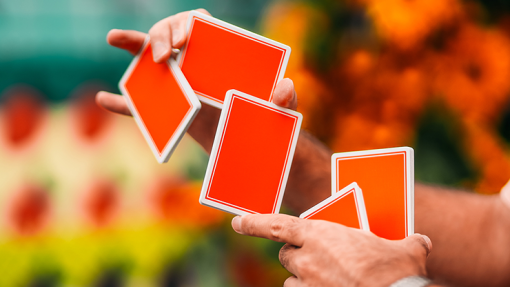 Summer NOC Pro Sunset (Orange) Playing Cards - immagine 2