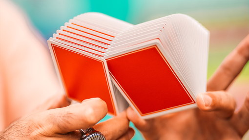 Summer NOC Pro Sunset (Orange) Playing Cards - immagine 4