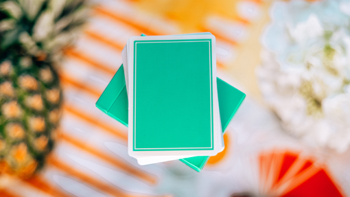 Summer NOC Pro Sunrise (Teal) Playing Cards - immagine 2