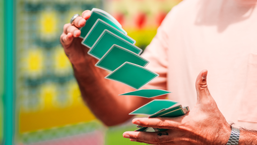 Summer NOC Pro Sunrise (Teal) Playing Cards - immagine 5