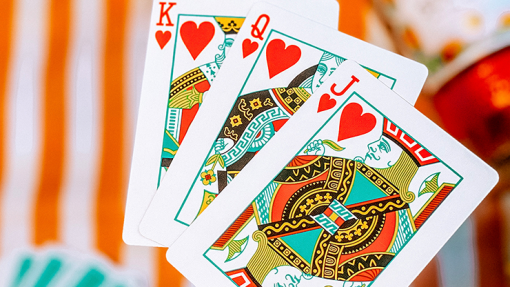 Summer NOC Pro Sunset (Orange) Playing Cards - immagine 5