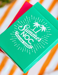 Summer NOC Pro Sunrise (Teal) Playing Cards