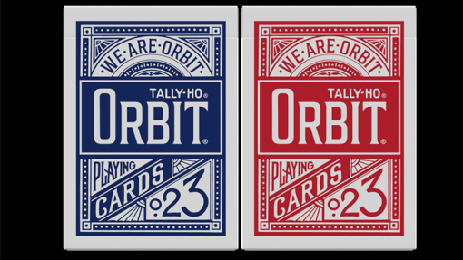 Orbit Tally Ho Circle Back (blue) Playing Cards