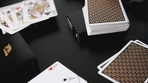 S.O.M. (Secrets of Magic) Black/Gold Playing Cards - immagine 4