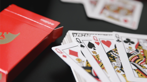 S.O.M. (Secrets of Magic) Red/Gold Playing Cards - immagine 4