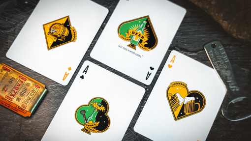 Beer Playing Cards by Fast Food Playing Card Company - immagine 4
